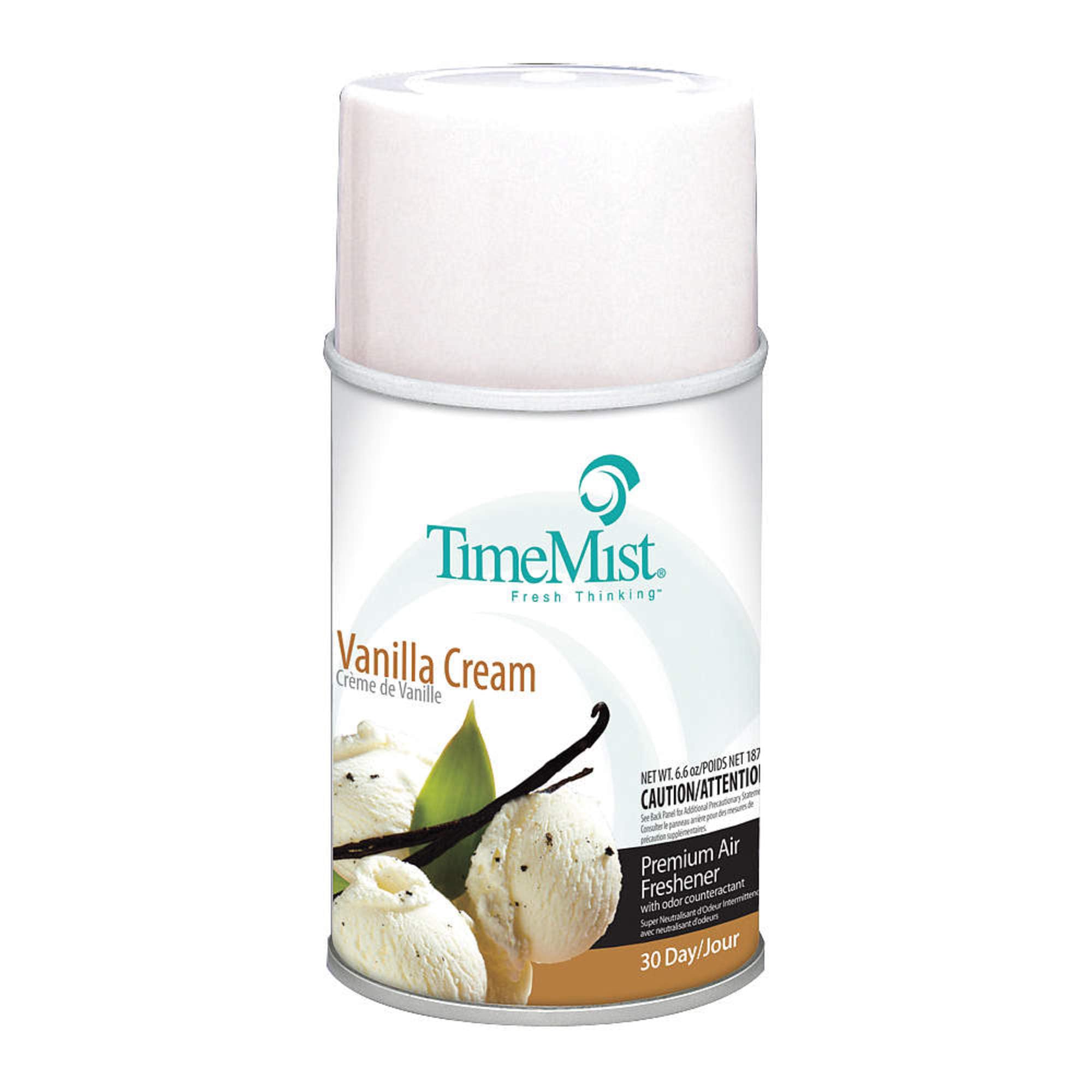 Vanilla Air Freshener Refill 6.6 oz (Pack of 12) - Long-Lasting Home & Car Fragrance for Bathroom, Office, and Closet