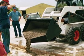 Concrete Placement Bucket - Heavy Duty Construction Bucket for Pouring & Placing Concrete - Perfect for DIY Projects, Construction Sites & Concrete Work
