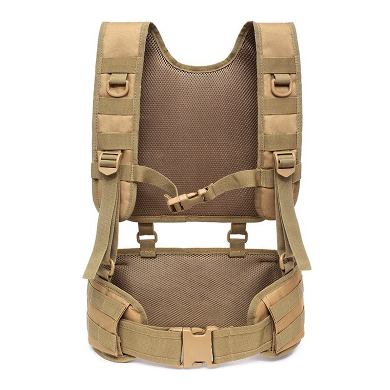 Tactical Belt Vest Set for Outdoor Hunting - Adjustable Multi-Functional Gear for Camping, Hiking & Survival | Durable Hunting Apparel with Molle System