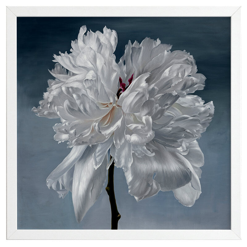 Blomst Framed Art Print - Scandinavian Floral Wall Decor for Living Room, Bedroom & Office - Premium Canvas Painting for Home & Office Decor