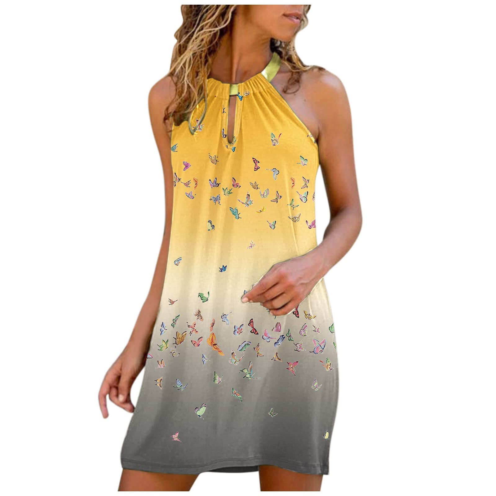 2024 Plus Size Women's Tank Top Casual Sleeveless Hoodie Maxi Dress with Pockets - Green Tube Dress for Wedding, Party & Summer Outfits (Sizes S-2XL)