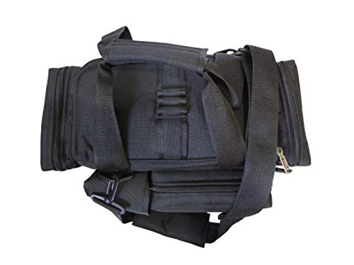 Noral Mach 1 Pilot Bag - Midsize Aviation Flight Bag with Multiple Pockets for Headset & GPS/Transceiver, Detachable Shoulder Strap & Padded Handle (NR-67) - Perfect for Pilots, Flight Training & Travel Accessories