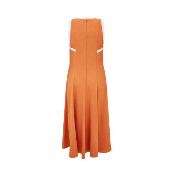 Women's Sleeveless Scoop Neck Midi Dress - Flowy Summer Casual Dress for Beach, Party & Date Night