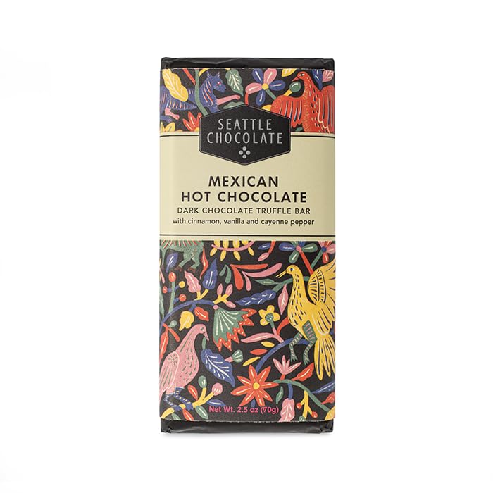 Premium Mexican Hot Chocolate Truffle Bars - 12 Count Pack of Rich Spiced Chocolate Candy | Perfect for Holiday Gifts, Party Favors & Dessert Platters