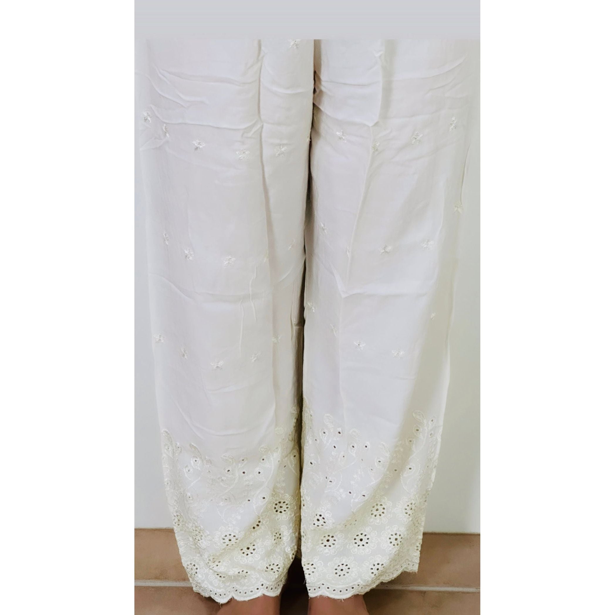 Comfortable Hakoba Cotton Pants for Women - Soft & Breathable Casual Lounge Pants - Perfect for Yoga, Home Wear & Relaxation
