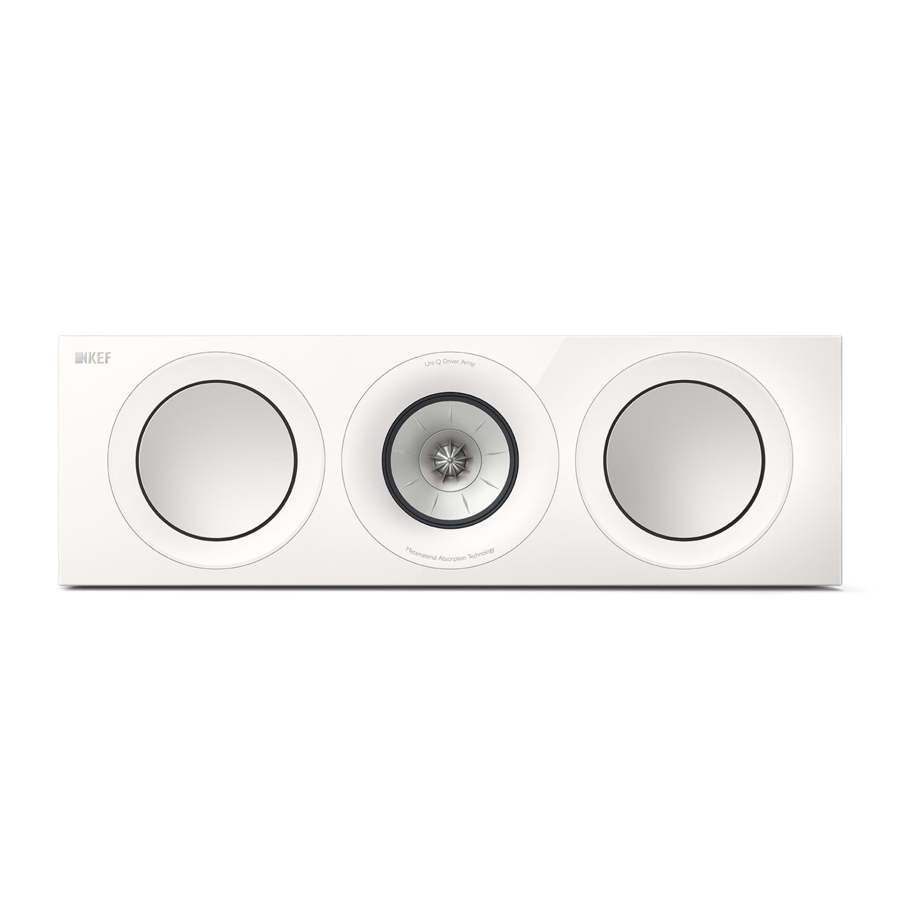 KEF R6 Meta Center Channel Speaker - High-Fidelity Home Theater Audio for Movies, Music & Gaming