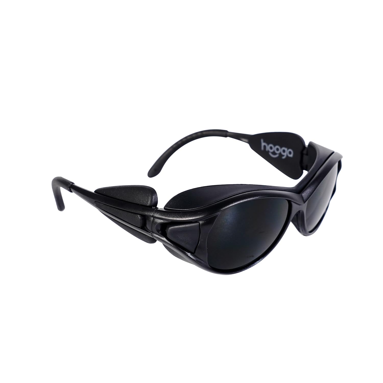 Hooga Red Light Therapy Glasses - Protective Eyewear for Men & Women with Polycarbonate Lenses | Blocks Near Infrared & Red Light Brightness | Perfect for Home/Clinic Light Therapy Sessions