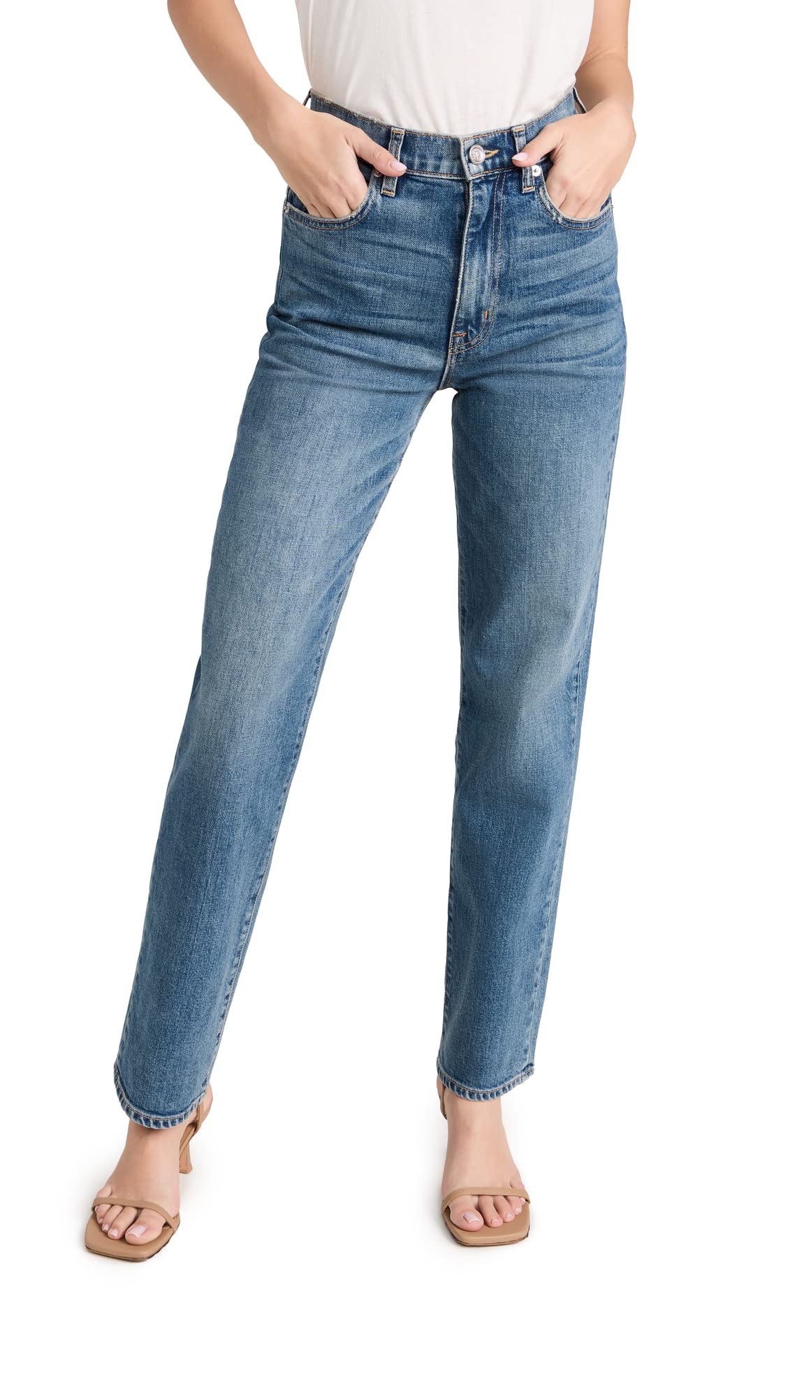 Stylish Women's High Waist Skinny Jeans - Trendy London Denim Pants for Casual & Office Wear | Perfect for Everyday Outfits & Night Out