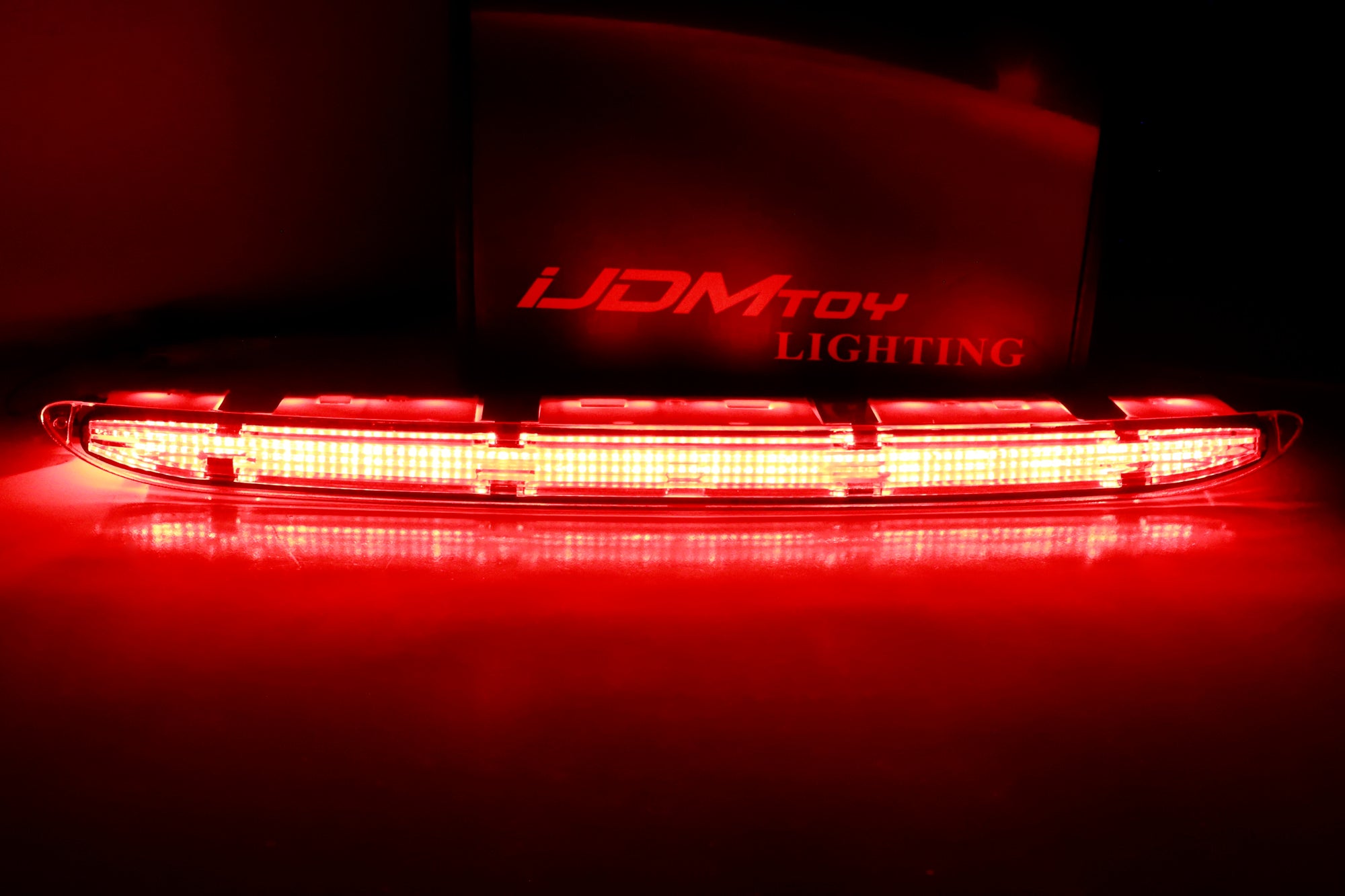 Clear Lens Rear Spoiler LED 3rd Brake Light for 2006-2011 Mercedes-Benz W164 M-Class - High Visibility Safety Upgrade for Night Driving & Enhanced Style