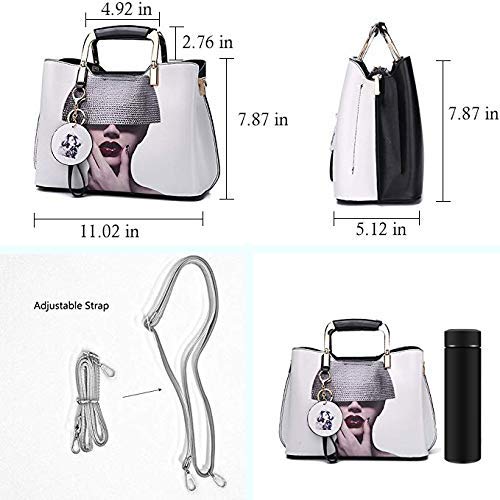 Women's Leather Handbags - Nevenka Top Handle Satchel & Shoulder Tote for Work & Travel