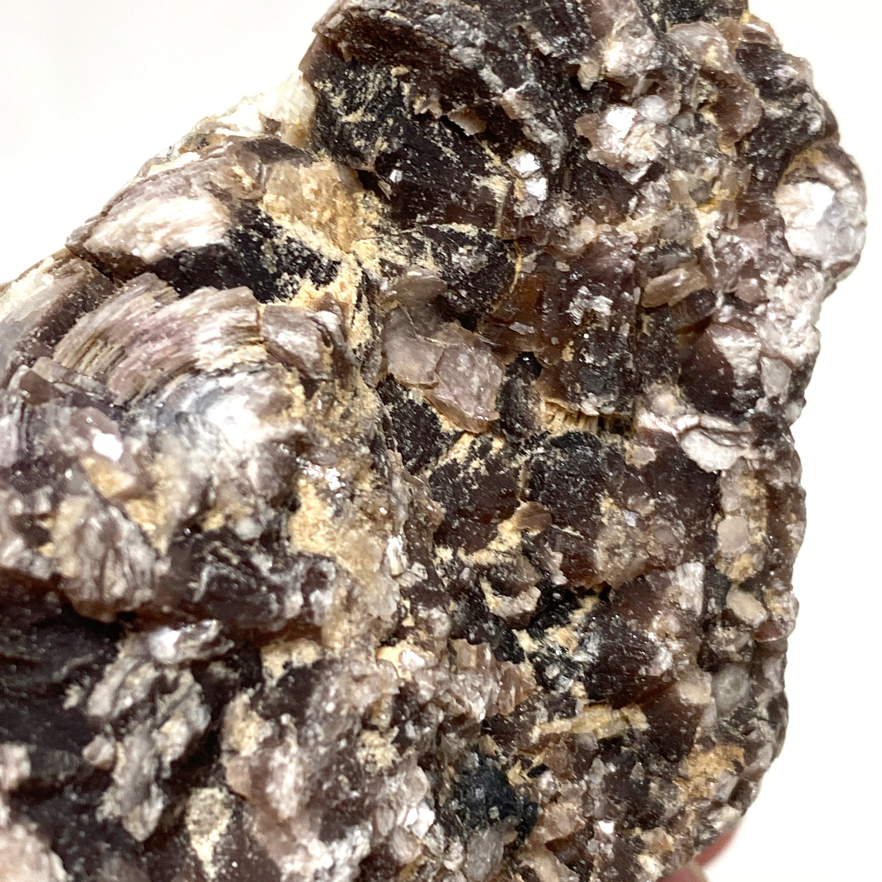 Natural Lepidolite Crystal Stone - Healing & Stress Relief | LEPC 01 | Meditation, Jewelry Making & Home Decor