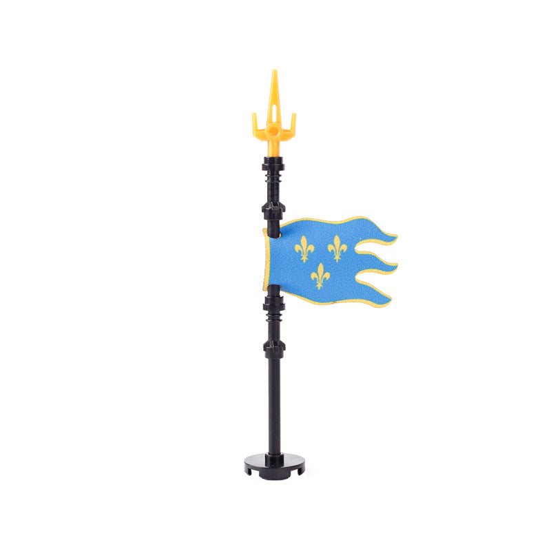 5pcs Medieval Military Knight Soldier Flags for Castle Decor - Perfect for Historical Reenactments, DIY Projects & Home Decor