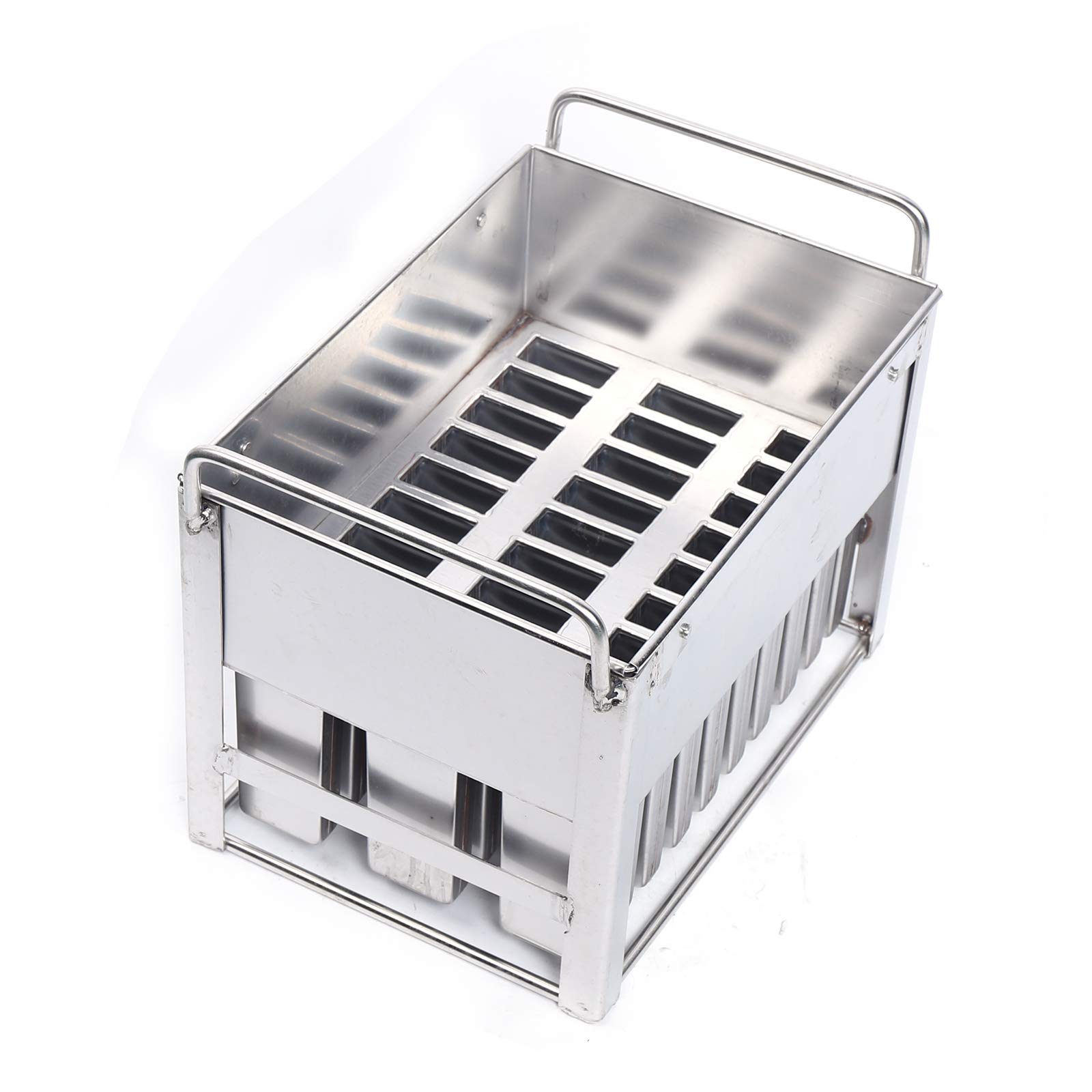 Premium Stainless Steel Popsicle Molds Kit - 30Pcs Ice Lolly Maker with Cleaning Brush - BPA-Free Ice Cream Stick Holder for Homemade Frozen Treats - Perfect for Summer Snacks, Kids Parties & Healthy Desserts