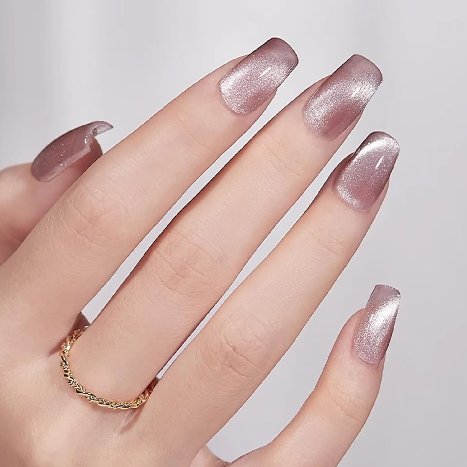 SILPECWEE 3-in-1 Cat Eye Magnet for Nails - Professional Gel Nail Polish Magnet Wand with Magnetic Nail Polish Gel - Multifunctional Nail Art Tools for Salon & Home Manicure - Perfect for Nail Art Decoration and DIY Nail Designs