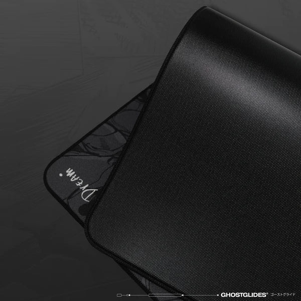 GHOSTGLIDES Dream Gaming Mouse Pad - Large Extended Non-Slip Rubber Base - Smooth Surface for Precision Control - Perfect for PC, Laptop, Esports & Office Use