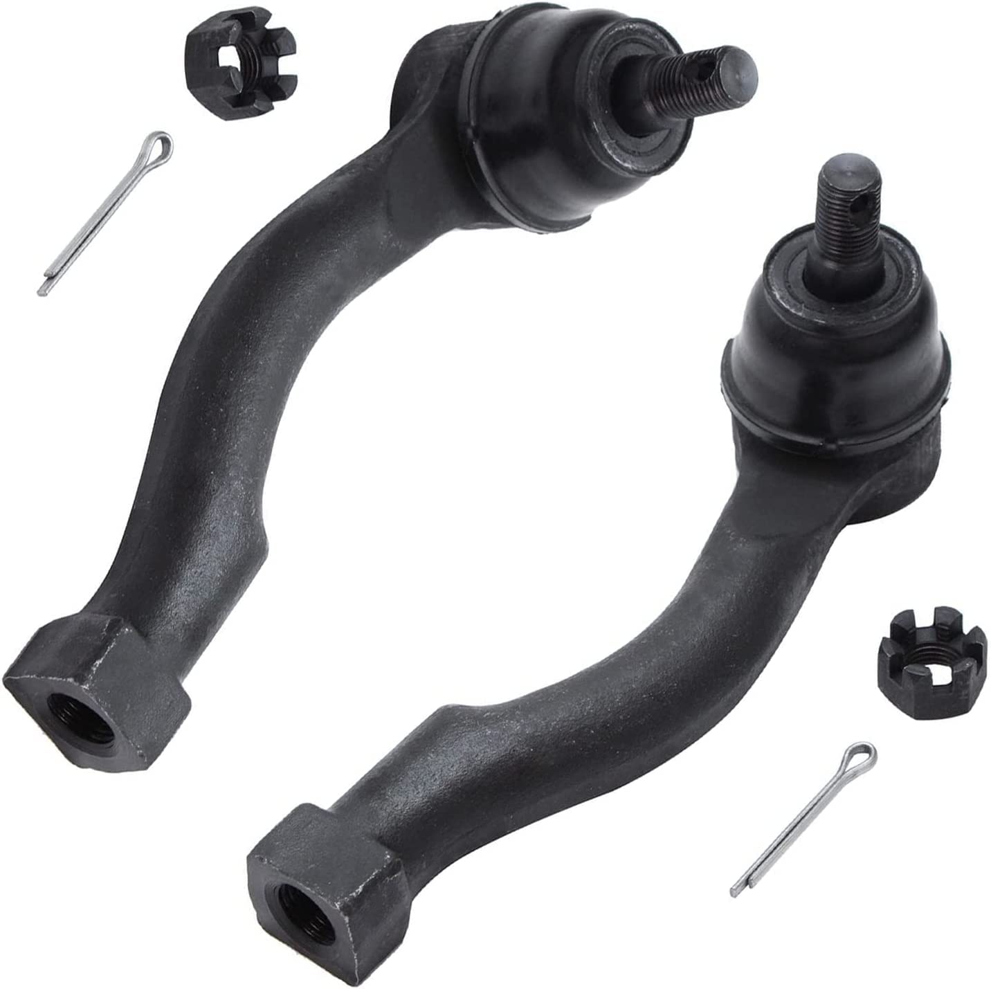 Detroit Axle 8-Piece Front End Control Arm Kit for 2003-2006 Kia Sorento - Upper Control Arms, Tie Rod Ends & Boots Replacement - Perfect for Suspension Repair & Off-Road Upgrades