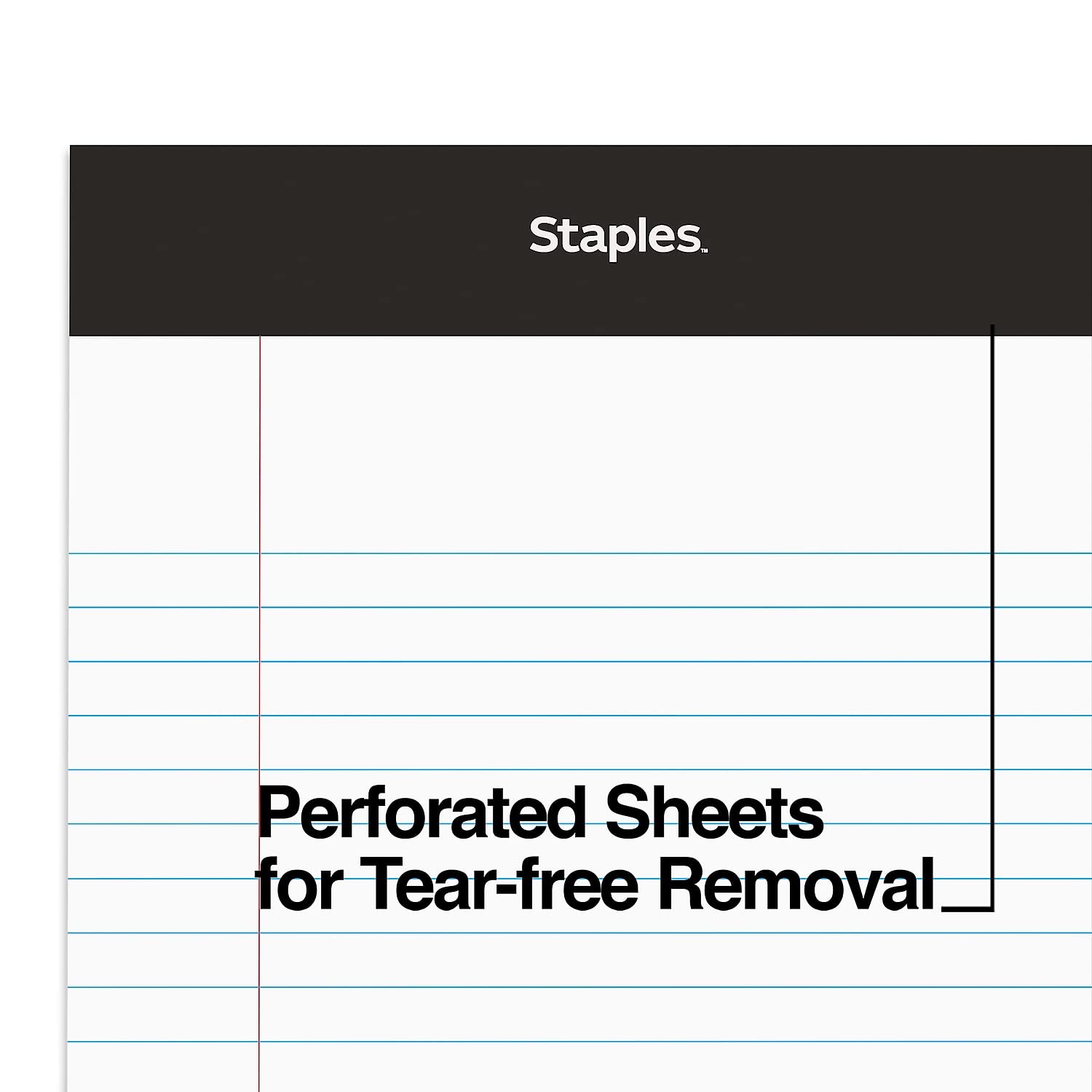 Premium Narrow Ruled Notepads - 5 x 8 Inches, White Paper, 50 Sheets per Pad, 12 Pads per Pack - Perfect for Office, School & Home Organization
