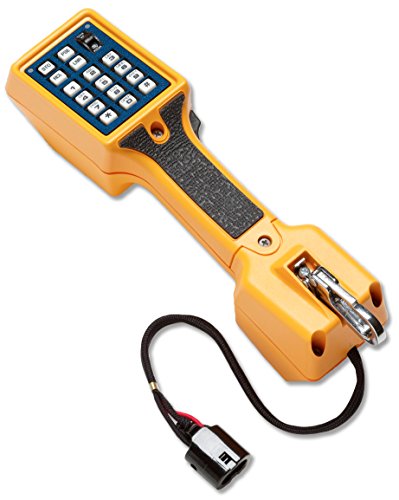 Fluke Networks TS22 Telephone Test Set with 346A Plug - Professional Line Testing Tool for Telecom Technicians - Perfect for Network Installation & Maintenance