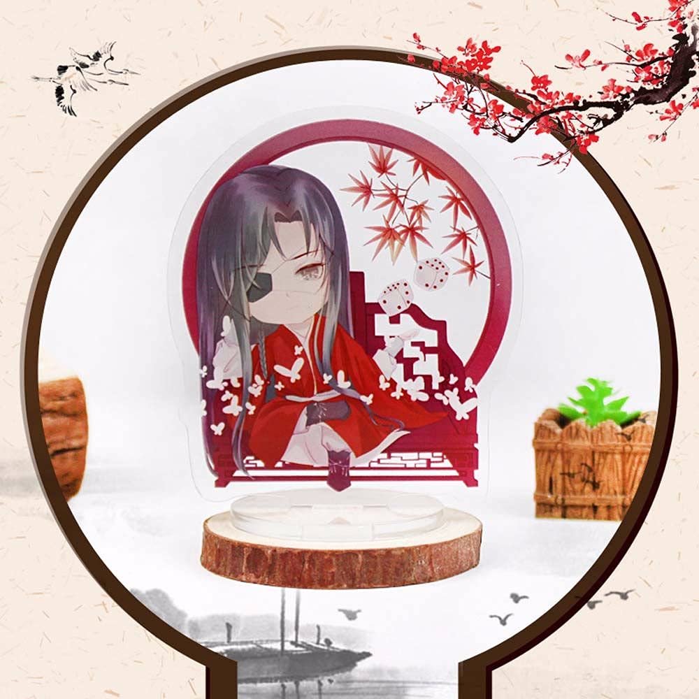 Official Tian Guan Ci Fu Acrylic Figure Stand - Desktop Display Model for Anime Collectors, Perfect for Home Office Decor and Gift Giving