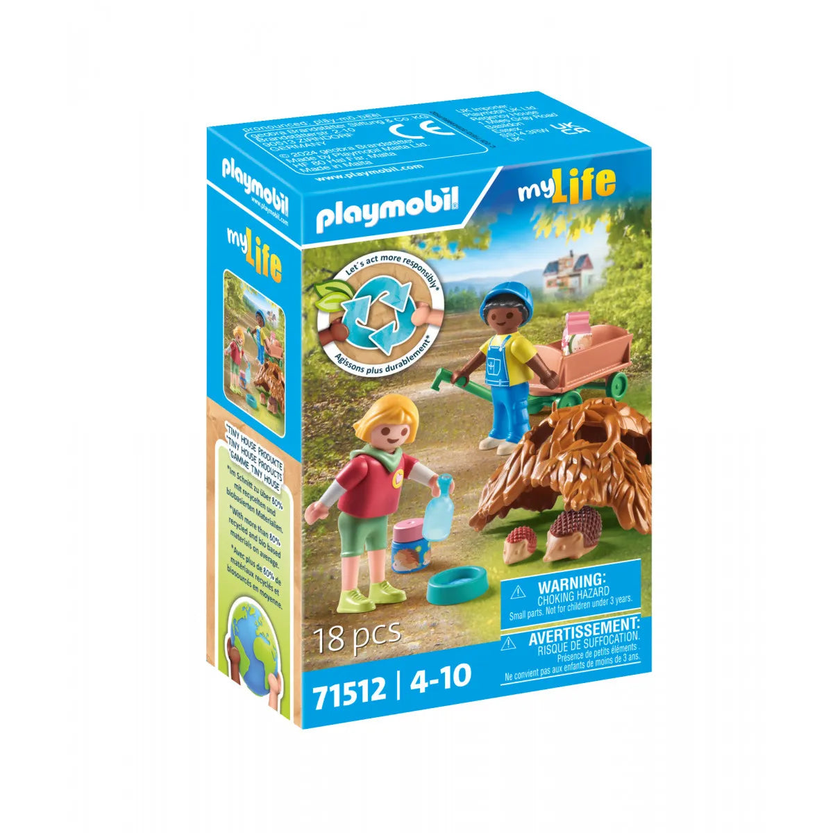 **Hedgehog Family Building Blocks Toy Set 71512 - Creative STEM Learning for Kids, Perfect for Family Bonding & Educational Play**