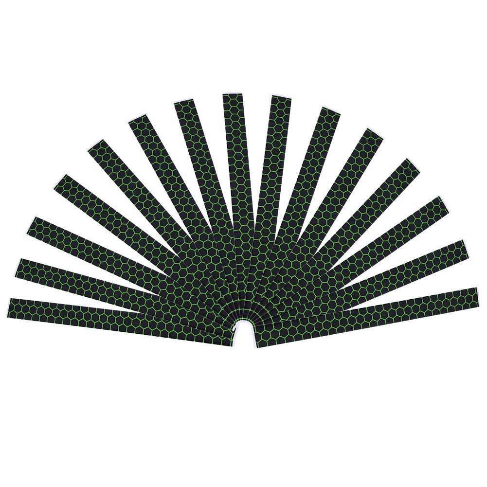 Dilwe Heat Shrink Arrow Wraps - 15pcs Universal Archery Stickers for Outdoor Sports & Hunting Accessories - Perfect for Target Practice, Bow Hunting, and DIY Arrow Customization