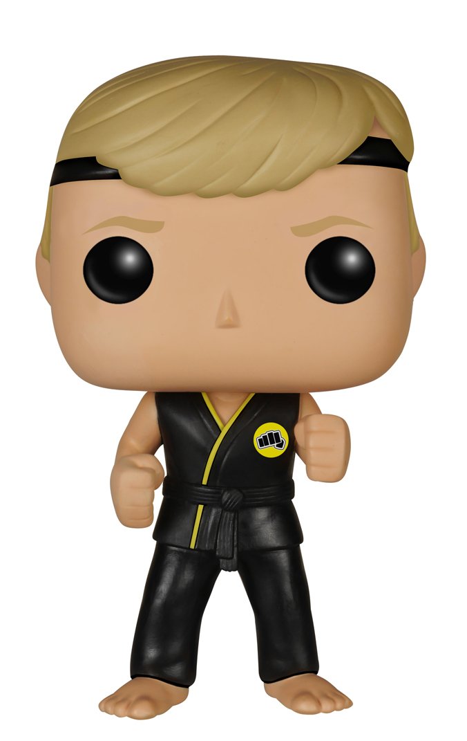 Funko Pop! The Karate Kid Johnny Lawrence Action Figure - Collectible Vinyl Toy for Fans, Perfect for Display, Gifts, and Movie Memorabilia Collections