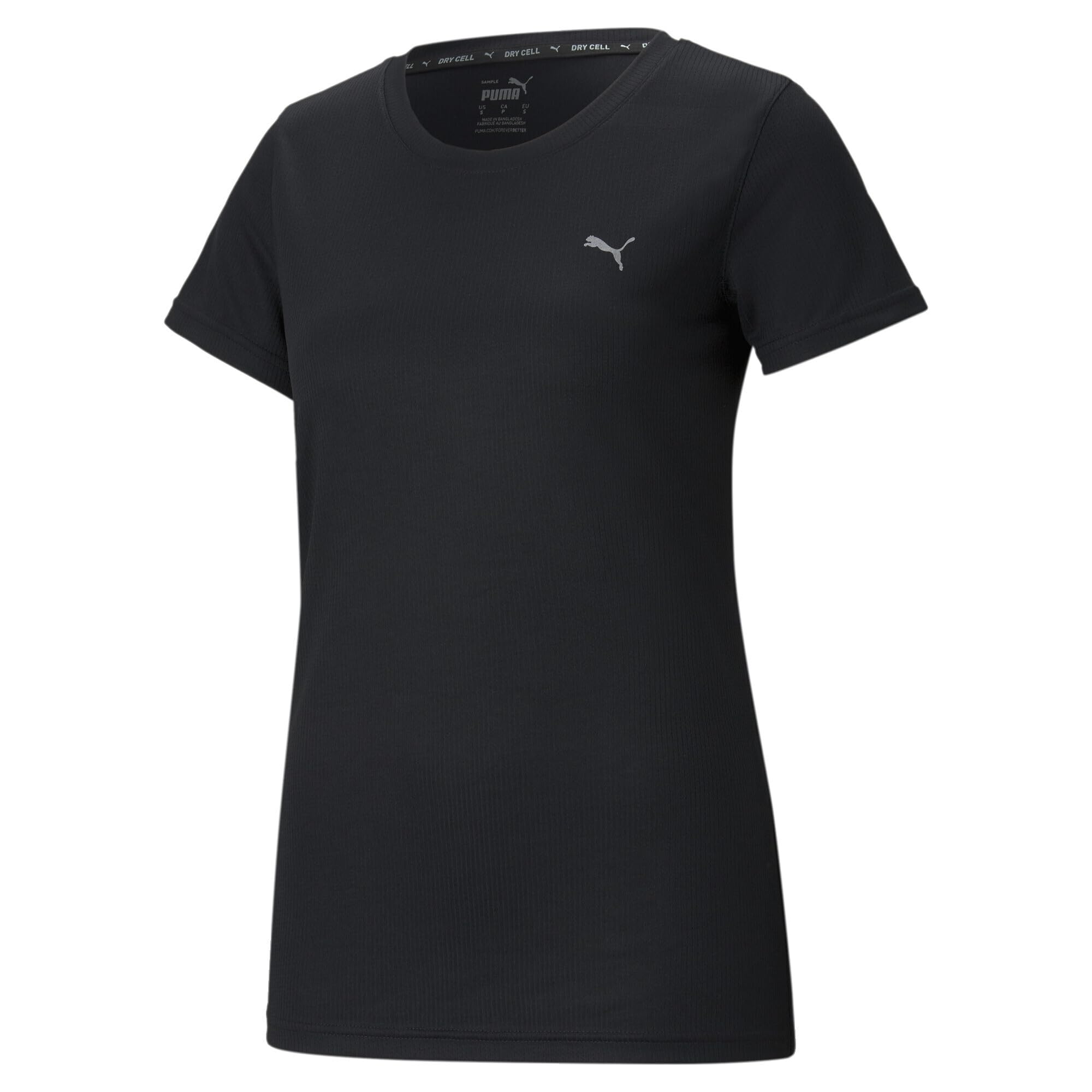 PUMA Women's Performance T-Shirt - Moisture Wicking Athletic Top for Running, Yoga & Gym Workouts - Lightweight Breathable Workout Tee for Active Women