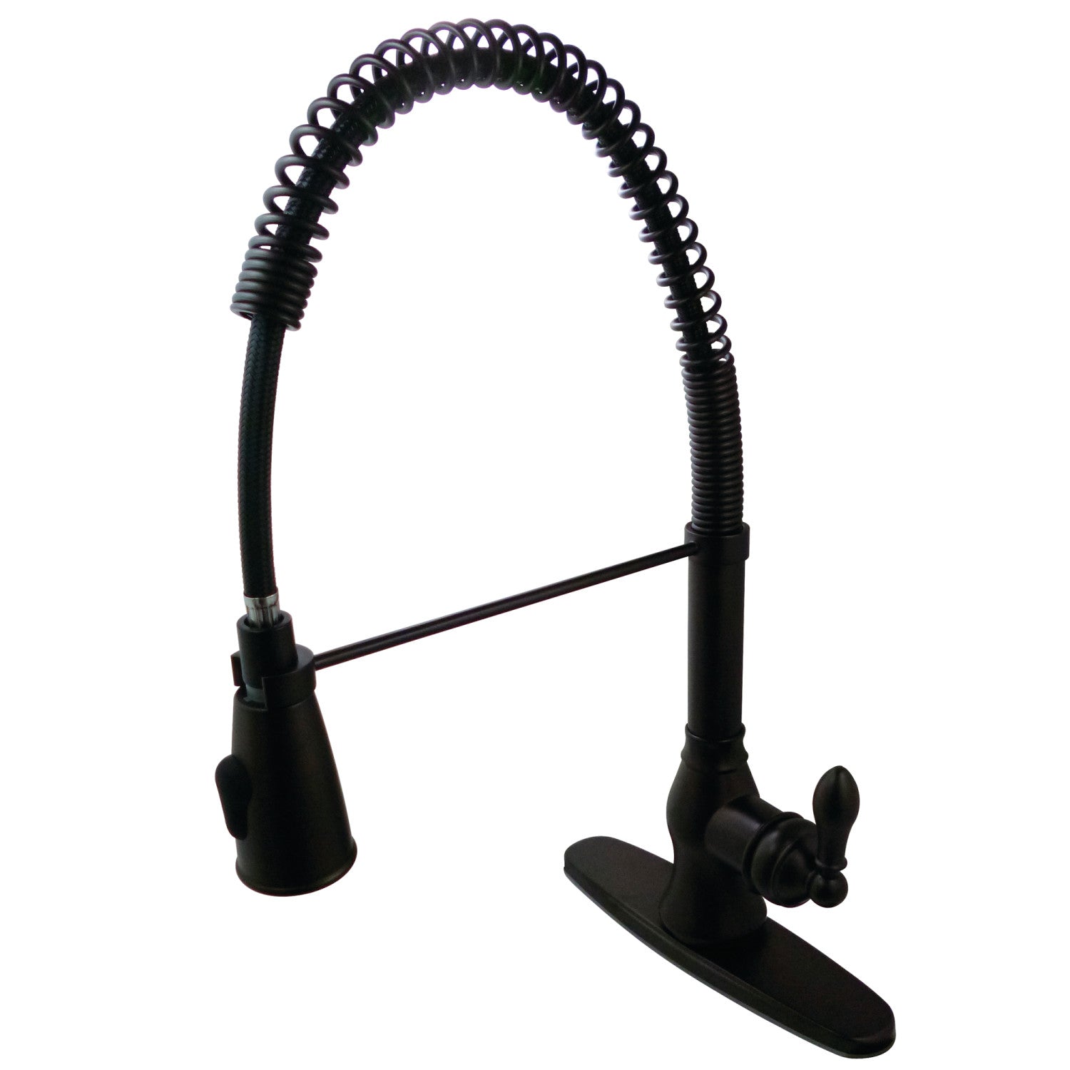 American Classic GSY8895ACL Single Handle 1 or 3 Hole Deck Mount Pre Rinse Kitchen Faucet in Oil Rubbed Bronze - Perfect for Modern Kitchens & Commercial Use