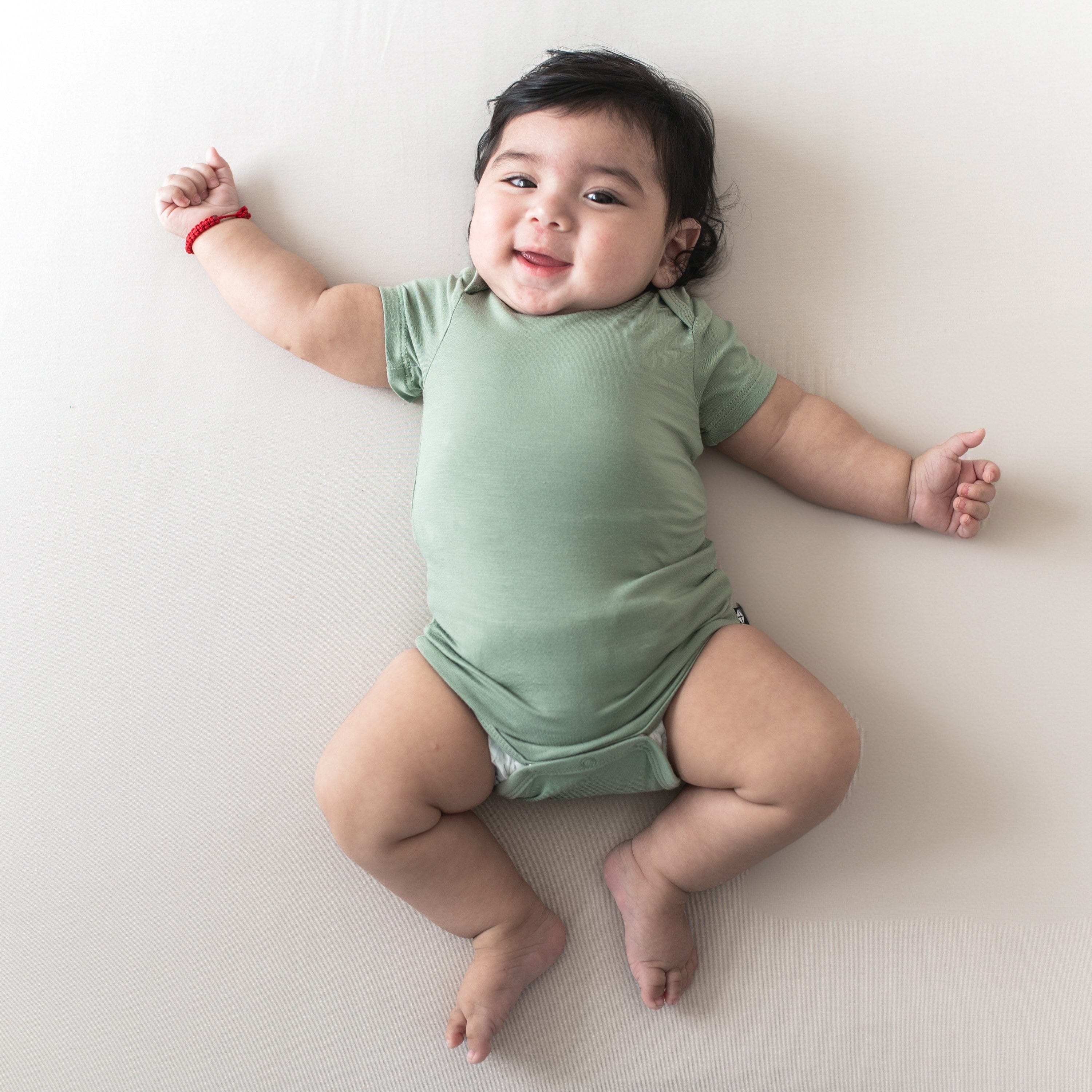 Women's Thyme Green Bodysuit - Stretchy Comfort Fit for Layering & Everyday Wear | Perfect for Yoga, Workouts & Casual Outfits