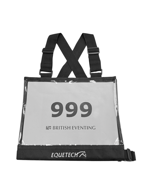 Eventing Hybrid Cross Country Number Bib - Durable & Adjustable Horse Riding Competition Bib for Equestrian Sports - Perfect for Show Jumping, Dressage & Cross Country Events
