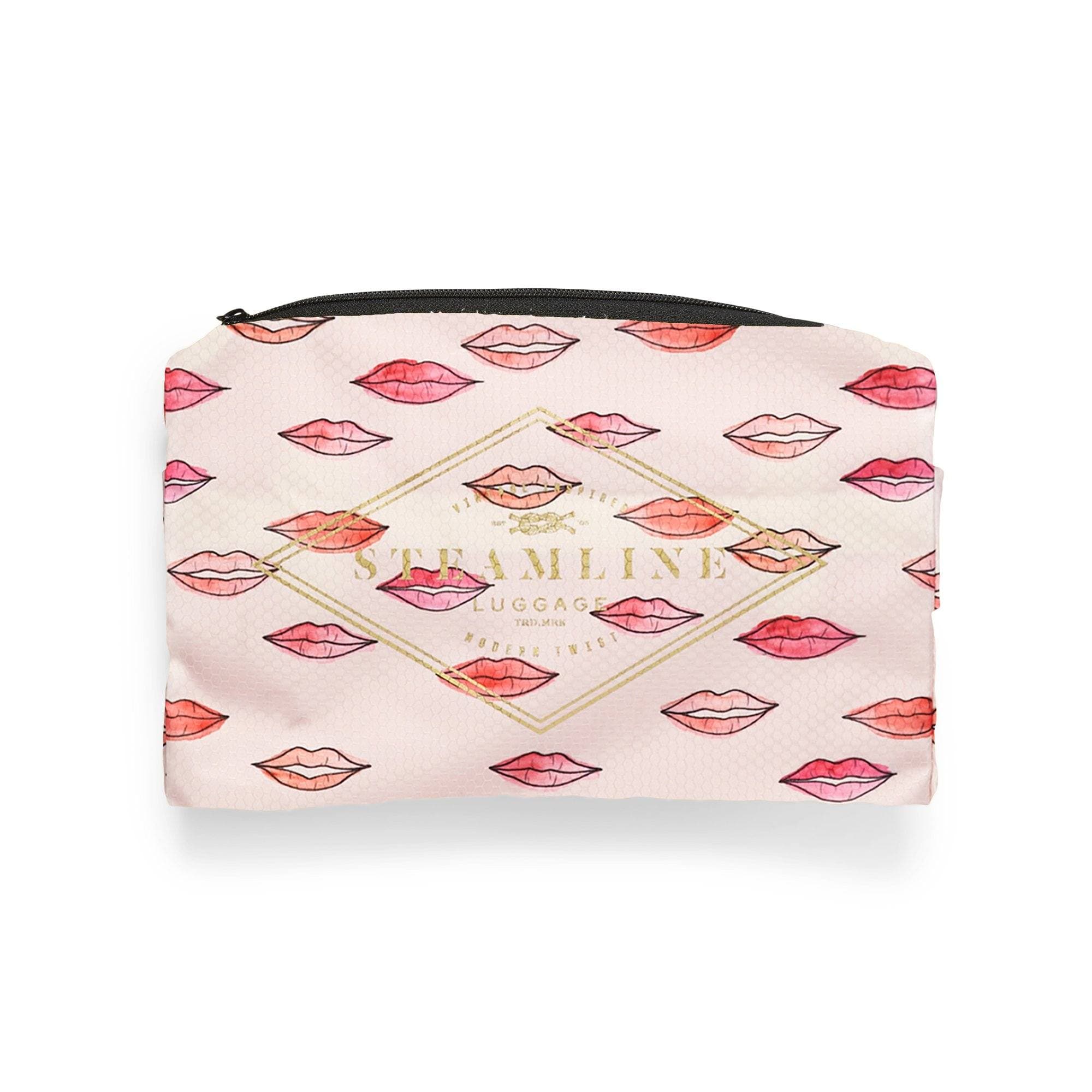 Lip Print Protective Cover for Luggage - Carry-On Size, TSA Approved, Durable Scratch-Resistant Travel Accessory for Suitcases, Backpacks & Bags - Perfect for Air Travel, Business Trips & Vacation
