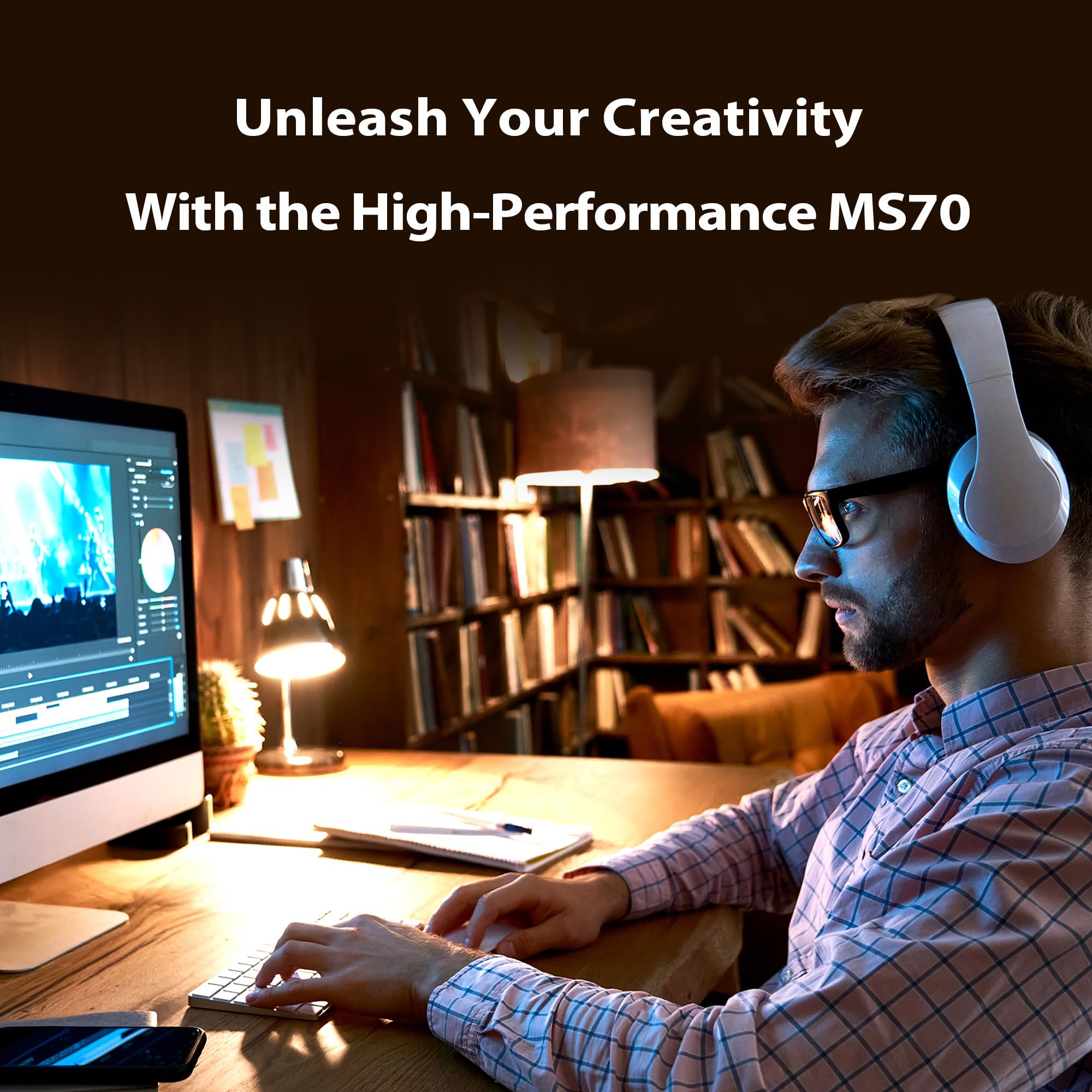 Silicon Power 1TB MS70 High-Speed Portable External SSD - USB 3.2 Gen 2 with Type-C Adapter - Perfect for Gaming, Photography & Data Backup