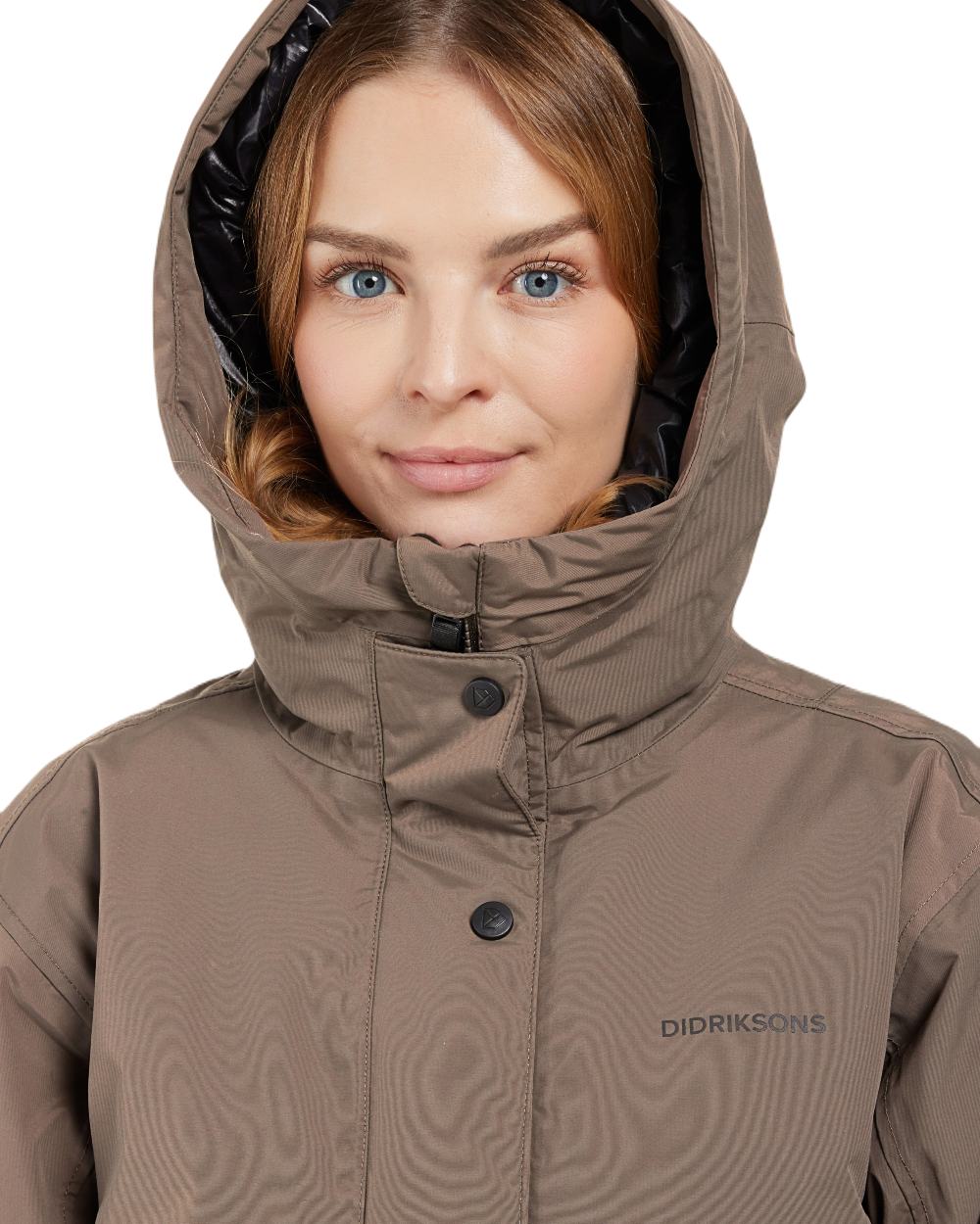 Didriksons Women's Ilsa Parka - Waterproof Winter Coat with Hood, Warm Insulated Jacket for Cold Weather - Perfect for Snow, Skiing & Outdoor Activities