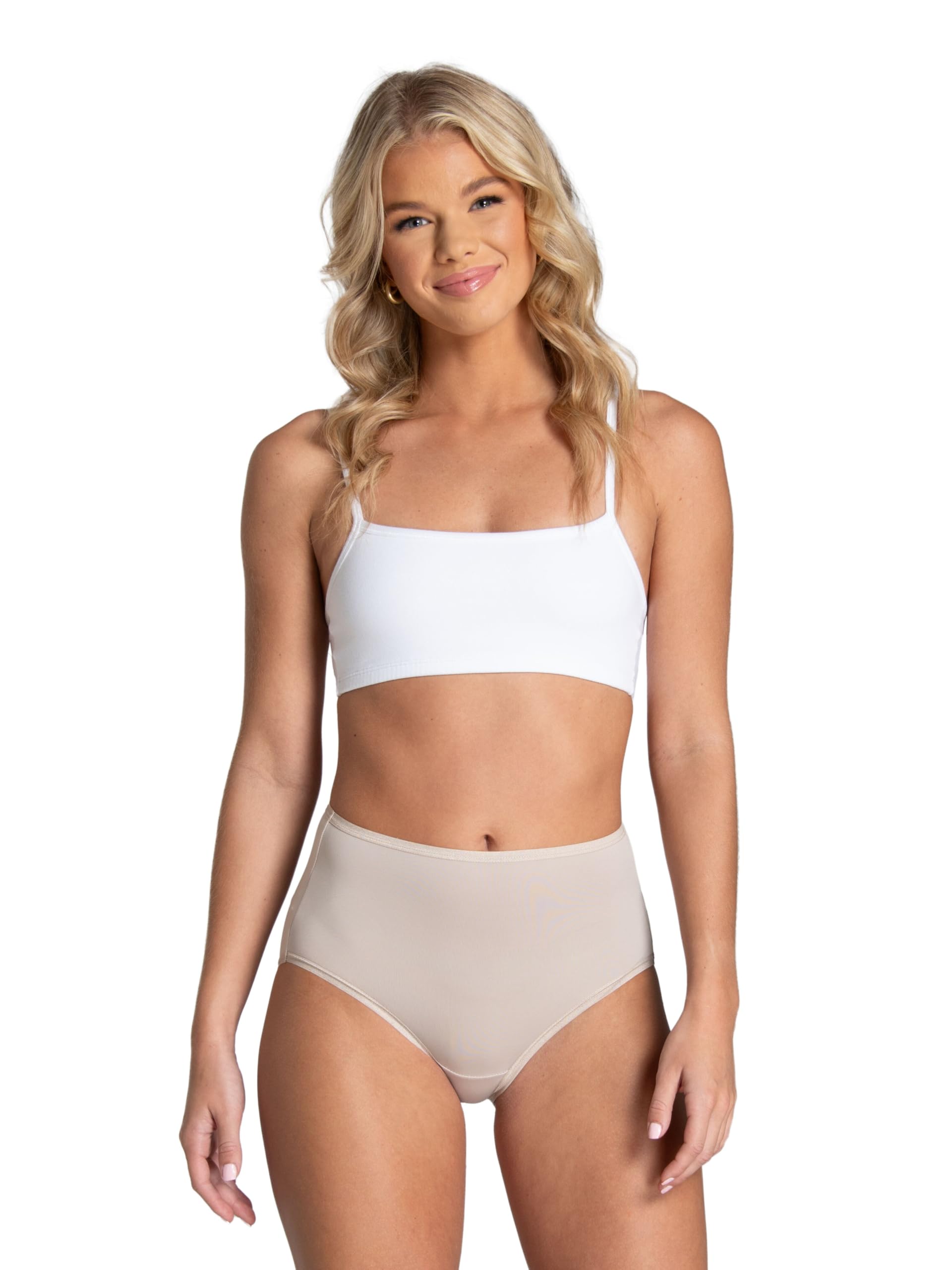 Fruit of the Loom Women's Lightweight Microfiber Underwear - Soft, Breathable & Comfortable Panties for Everyday Wear - Plus Size Available - Perfect for Workouts, Yoga & Daily Comfort
