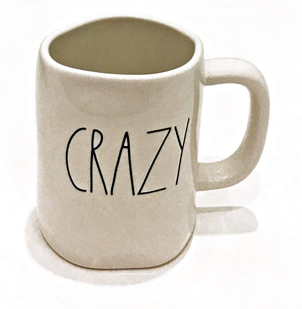 Rae Dunn by Magenta Ceramic Coffee Mug - 15oz Insulated Tea & Latte Cup with Handle, Perfect for Home, Office & Gifts | CRAZY