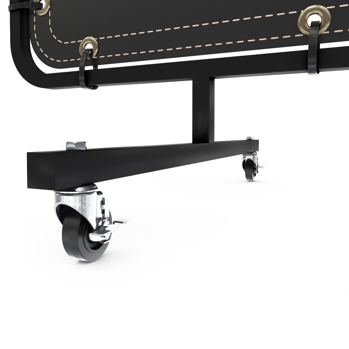 Lincoln Electric Welding Curtain Frame with Heavy-Duty Caster Wheels - Portable Welding Safety Screen for Workshop, Garage & Industrial Use