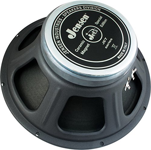 Jensen Jets 12-Inch Nighthawk Speaker - 75W Power, 8 Ohm Impedance - High-Quality Audio for Home Theater, Parties & Outdoor Events