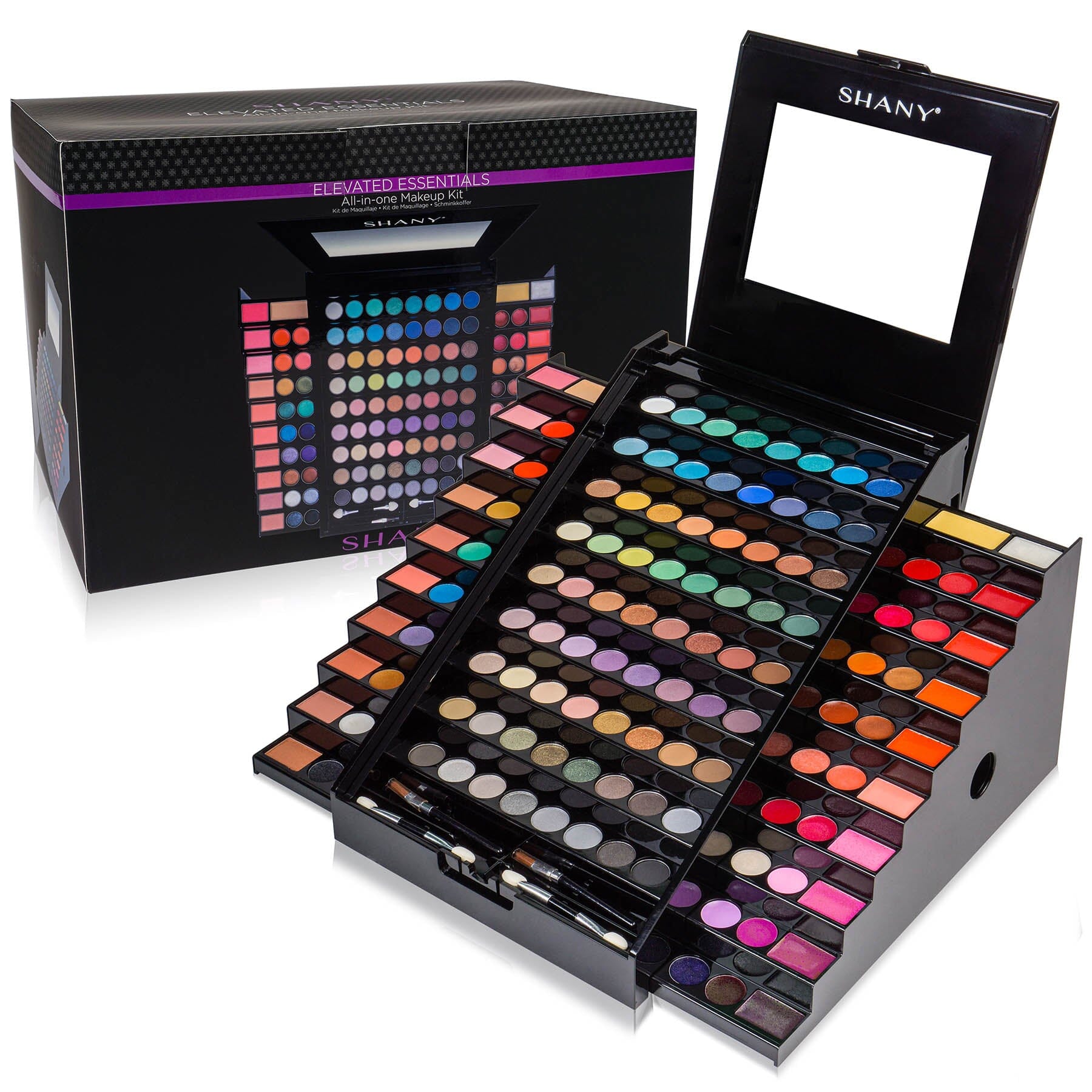 Elevated Essentials Makeup Set - Complete All-in-One Makeup Kit for Everyday Beauty & Special Occasions | Foundation, Eyeshadow, Lipstick & More | Perfect for Travel, Work & Date Nights
