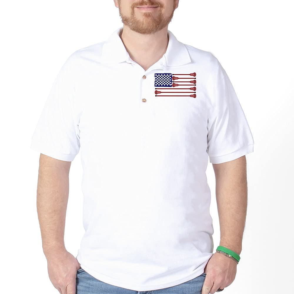 Lacrosse America's Game Golf Shirt - Breathable Polo for Men & Women - Perfect for Golf, Lacrosse Games & Casual Wear