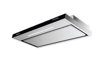 Ellane EH 2990 90cm Stainless Steel Slimline Range Hood - Powerful Kitchen Exhaust Fan for Smoke & Odor Removal - Perfect for Modern Home Cooking & Open Kitchen Designs