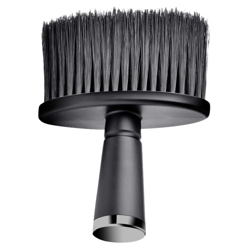 Professional Barber Hair Cutting Brush & Neck Duster - Salon Quality Hairdressing Tool for Stylists & Grooming - Perfect for Salon, Home Haircuts & Beard Trimming