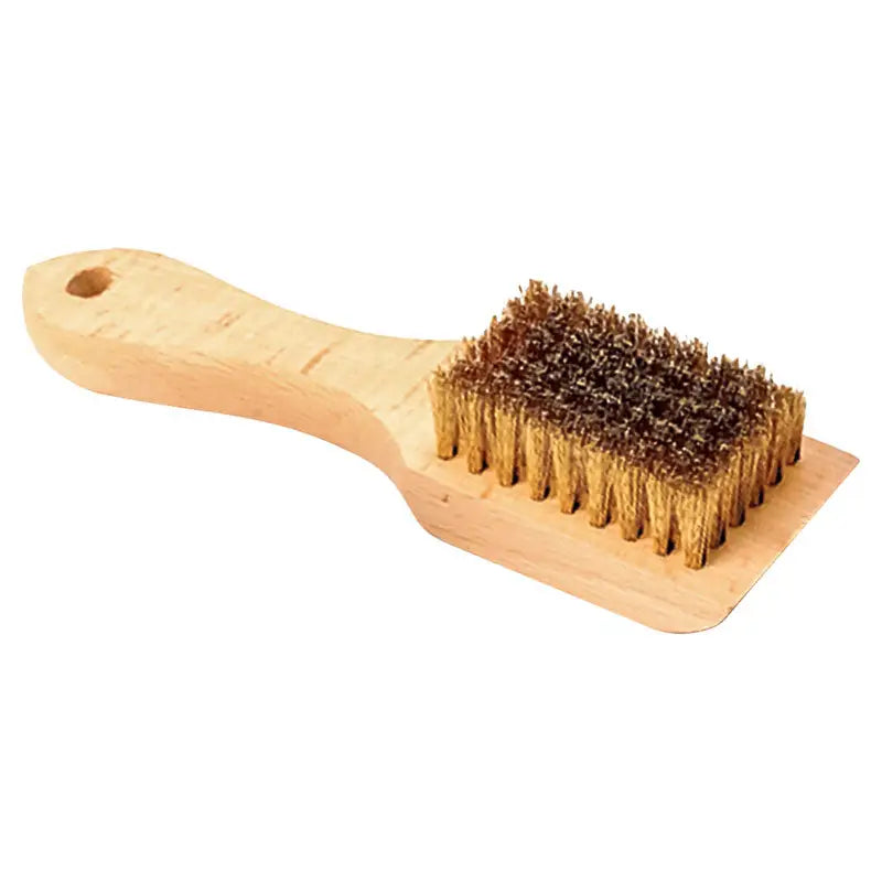 Premium AA Brass Cleaning Brush - Heavy Duty Metal Polish Brush for Brass, Copper & Bronze - Perfect for Jewelry, Instruments & Antique Restoration