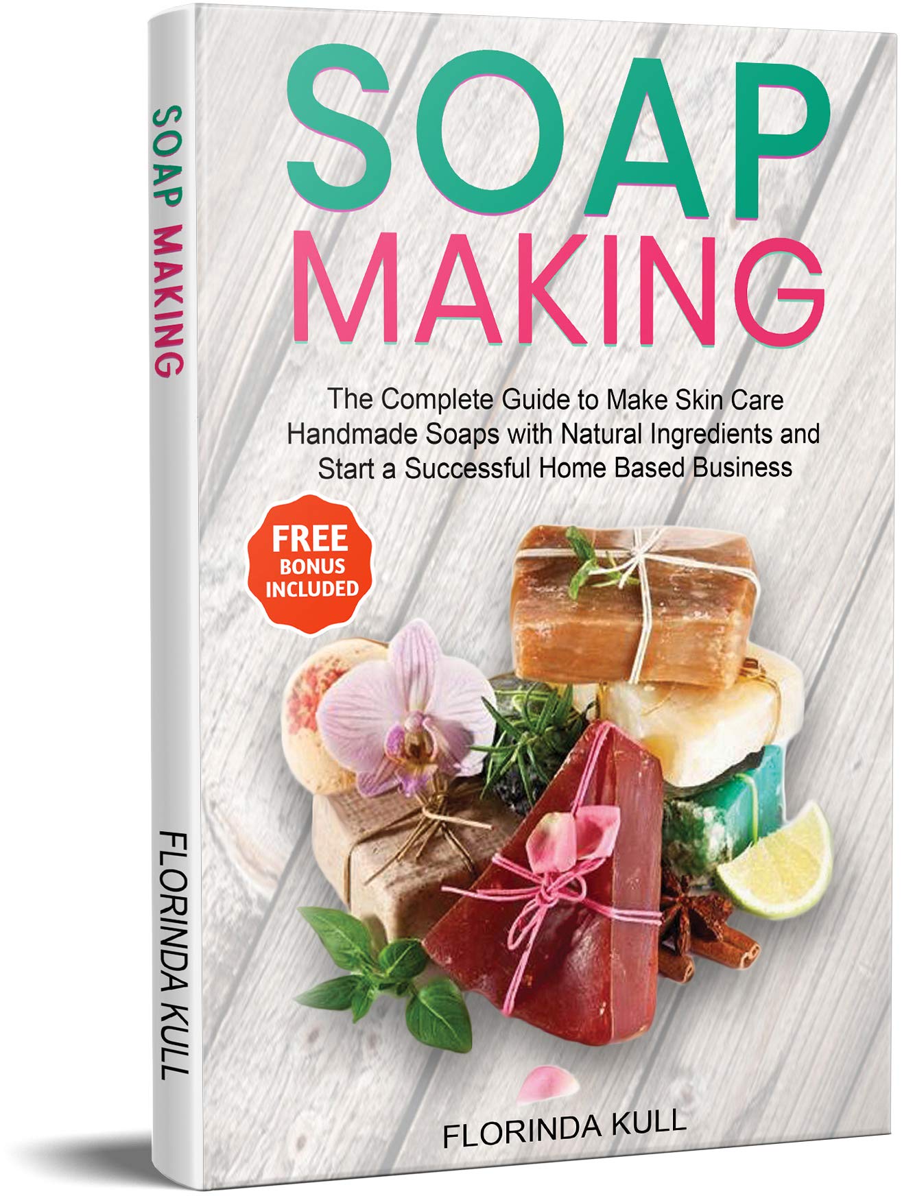 Natural Handmade Soap Making Kit - Complete Guide for DIY Skin Care with Organic Ingredients | Home Business Starter Kit for Crafters & Entrepreneurs | Perfect for Gifts, Self-Care & Small Business