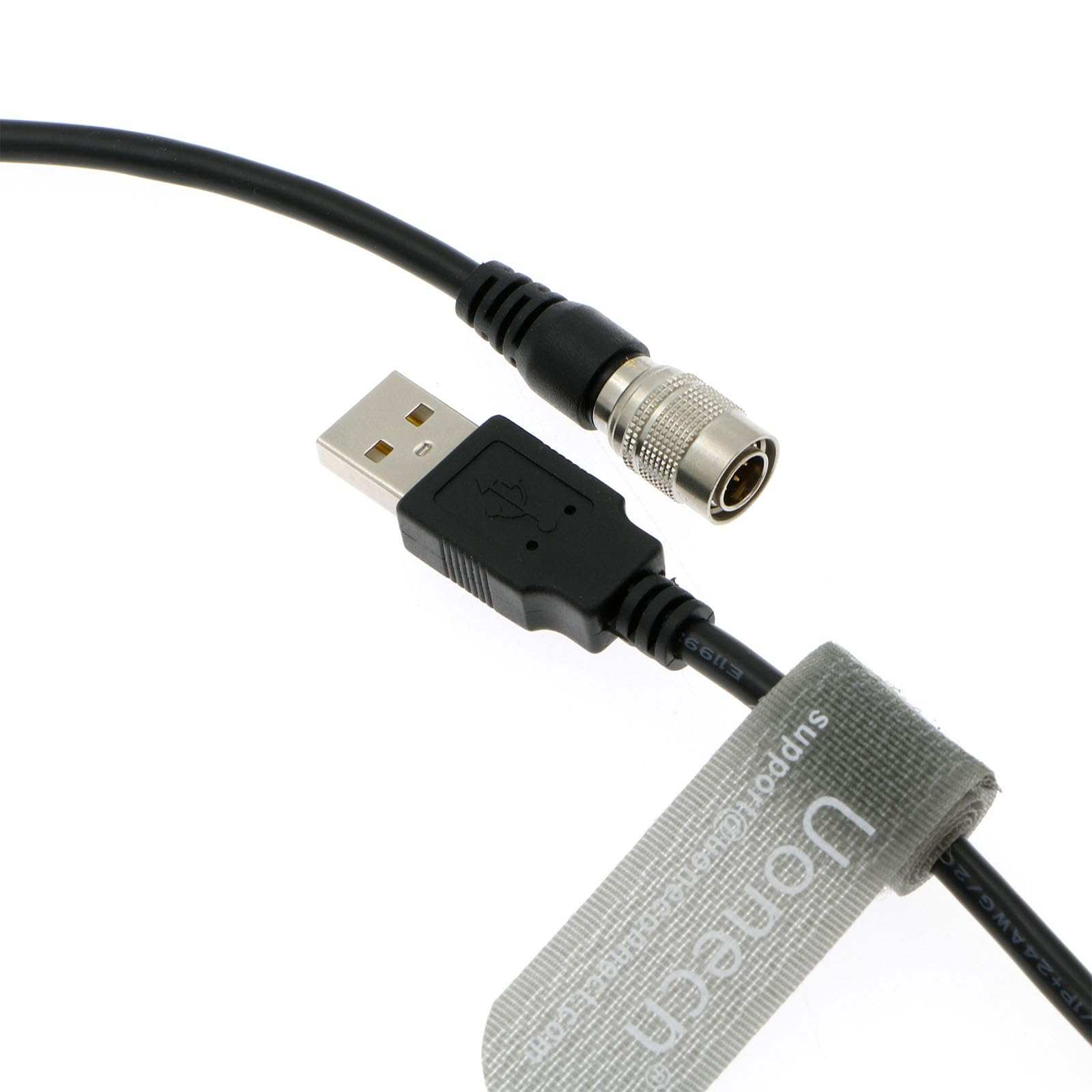 Uonecn USB to 6 Pin Hirose Male Connector Cable for Sokkia & Topcon Total Stations - High-Speed Data Transfer for Surveying Equipment (Perfect for Field Work & Construction Site Measurements)