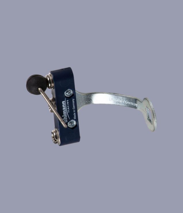 Uhlmann Epee Socket with Security Clip - New Version for Fencing Equipment | Durable & Secure Fencing Gear for Competitions & Training