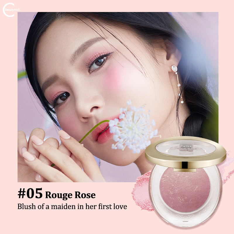 LANSUR Perfectly Baked Blush - Long Lasting Matte & Shimmer Blush for Cheeks - Natural Flush Makeup for Day & Night - Ideal for Everyday Wear, Date Night & Special Occasions