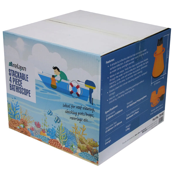 Premium Stackable Bathyscope - Underwater Exploration Tool for Kids & Adults - Perfect for Pool, Beach & Marine Observation
