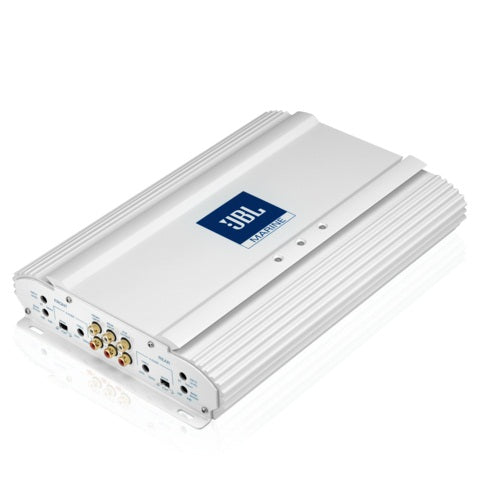 JBL Marine MA6004 4-Channel Marine Amplifier - High Power Boat Audio System for Boats, Yachts & Watercraft | Waterproof & Durable for Outdoor Use