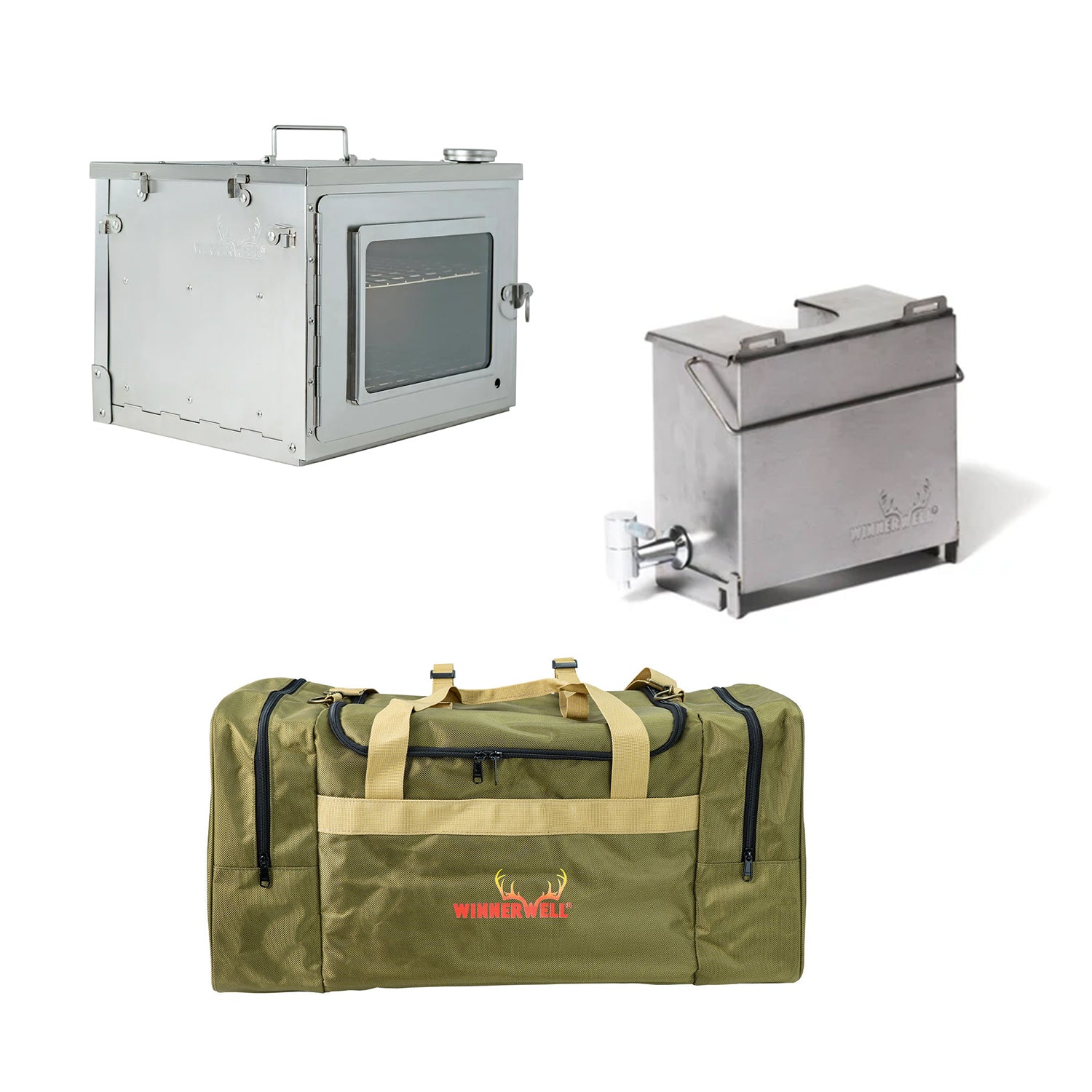 2.5 Quart Medium Stove Top Accessory Bundle - Perfect for Camping, RV Travel & Outdoor Cooking