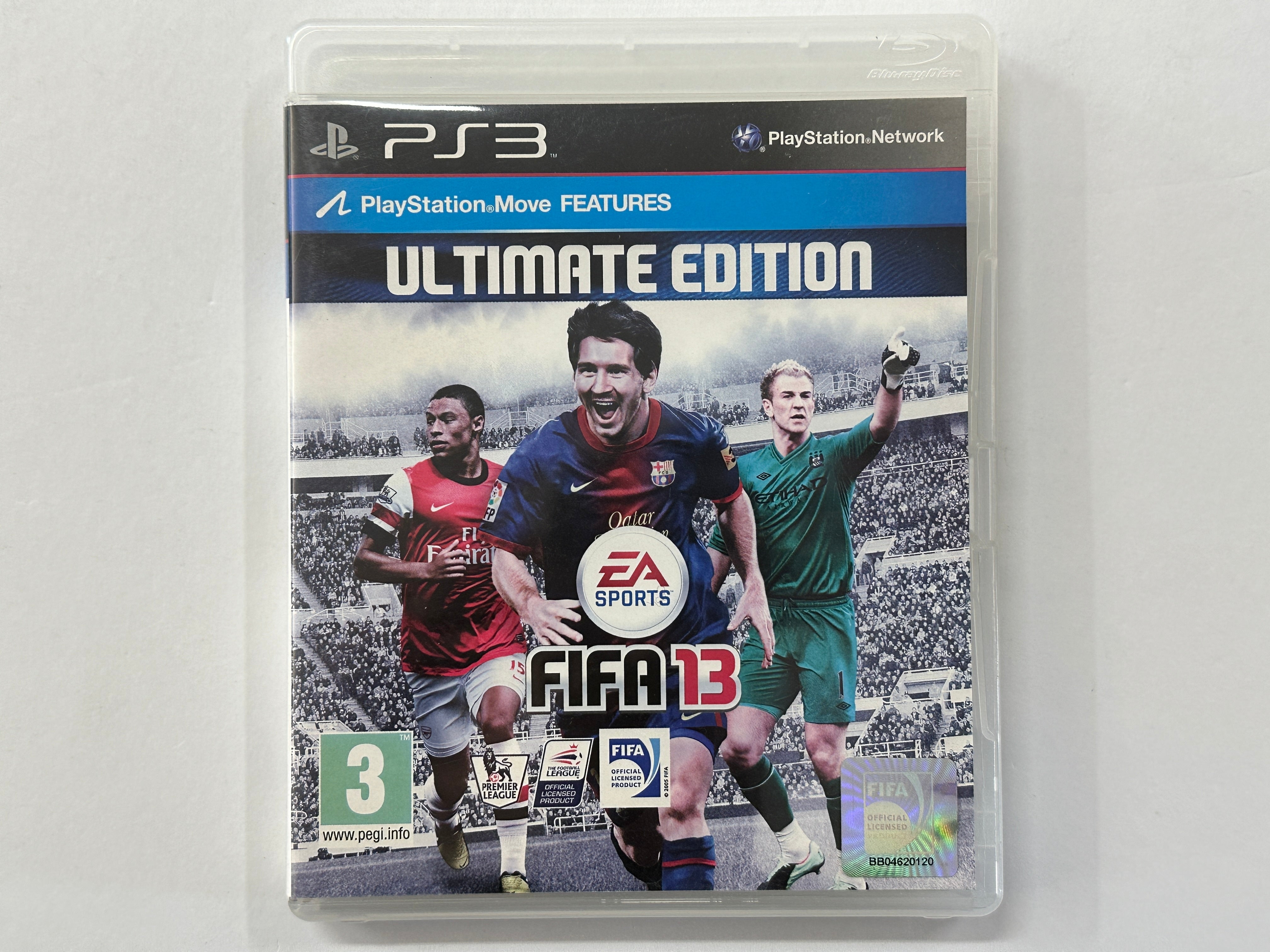 FIFA 13 Ultimate Edition PS3/Xbox 360 - Complete Game in Original Case with Bonus Content | Soccer Video Game for Sports Fans & Collectors | Perfect for Gaming Nights & Football Parties